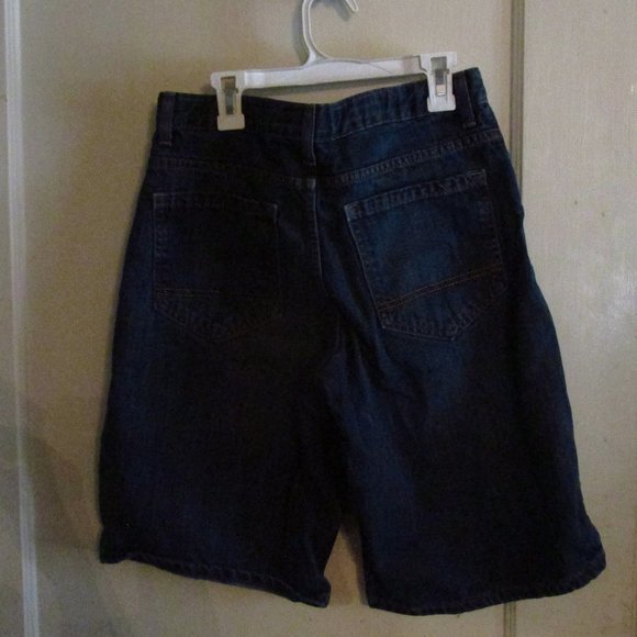 THE ORIGINAL ARIZONA JEAN COMPANY Size 18 Husky Dark Blue Shorts - Picture 2 of 8